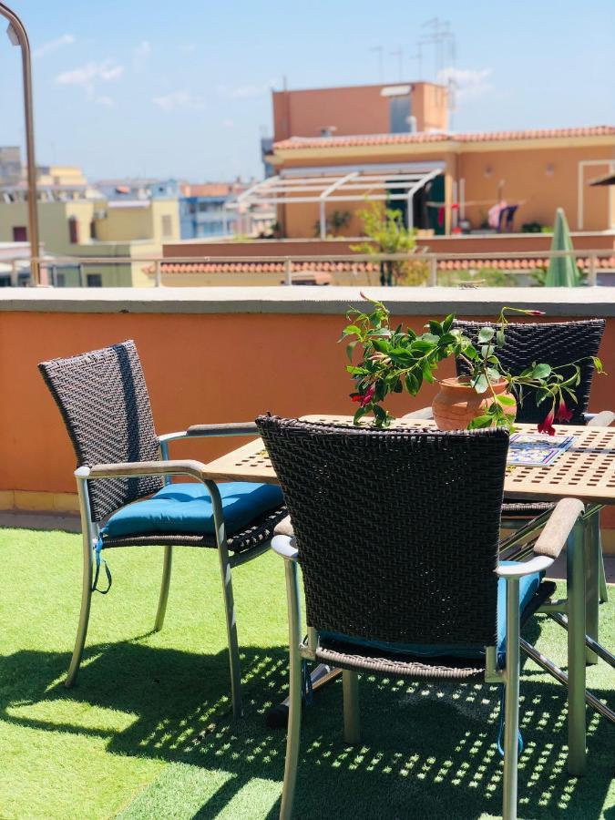 Apartamento Penthouse Sea View Lido di Ostia Exterior foto